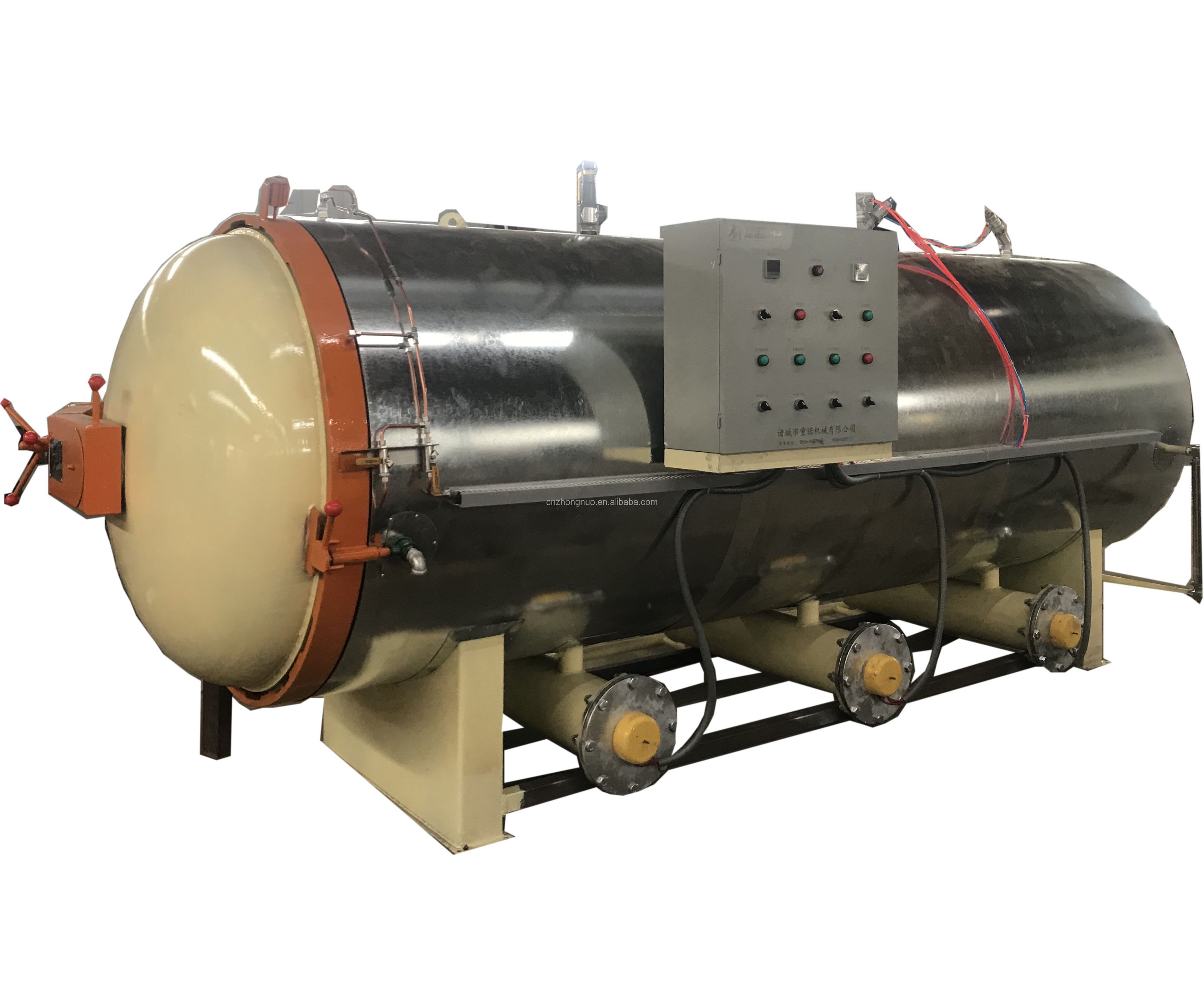 150 litres of autoclave pressure cooker mushroom substrate meat canning machine 35, 100, 120,280, 500 liters