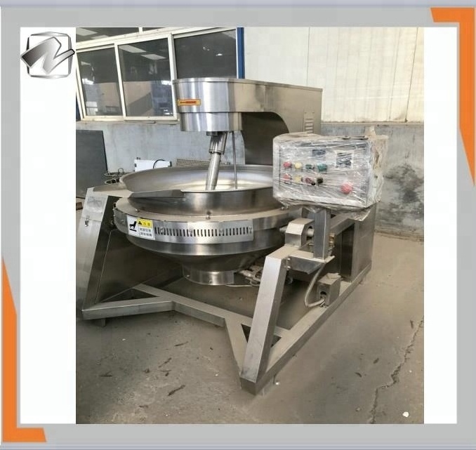 Electromagnetic planetary cooking kettle with agitator for tomato sauce other Food Processing Machinery