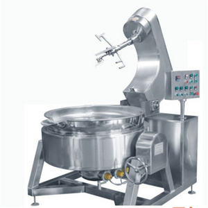 Electromagnetic planetary cooking kettle with agitator for tomato sauce other Food Processing Machinery