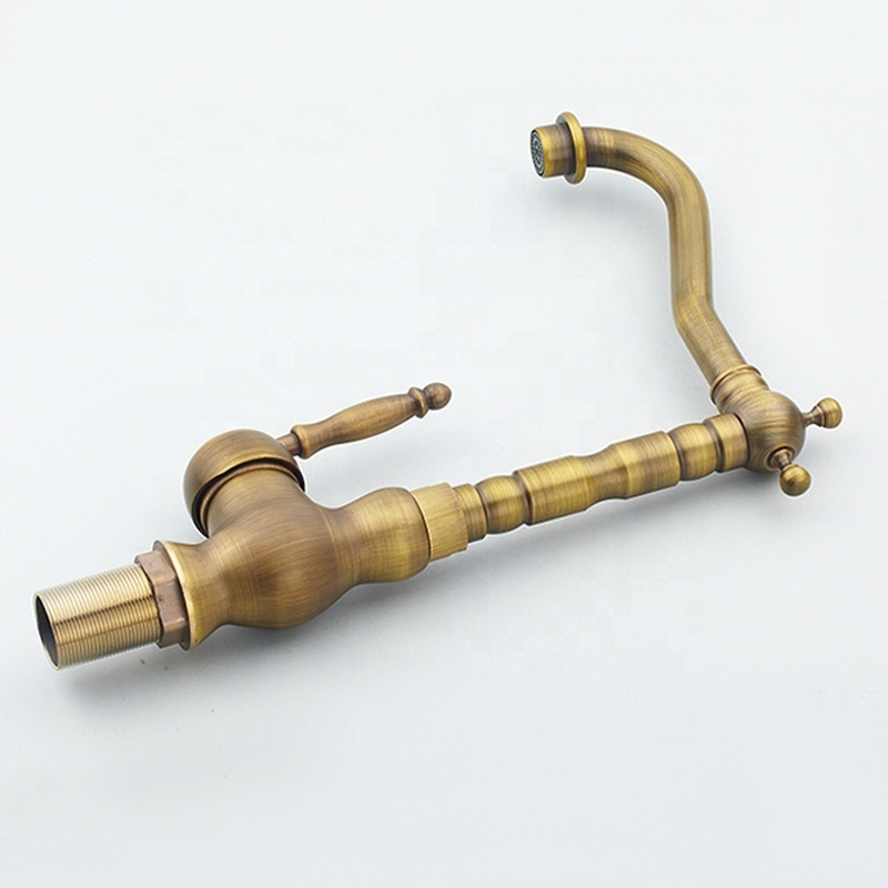 2022 kitchen faucet water tap modern kichen kitchen taps brass kitchen mixer sink faucets antique bronze faucet