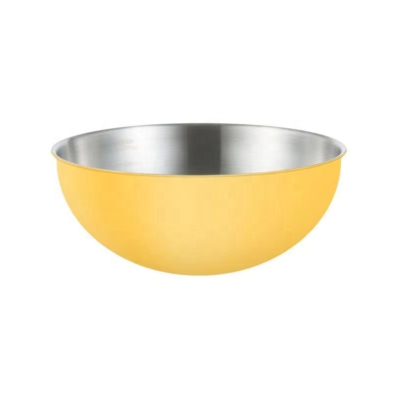 Factory Directly Sell Salad Bowl Stainless Steel Mixing Bowl