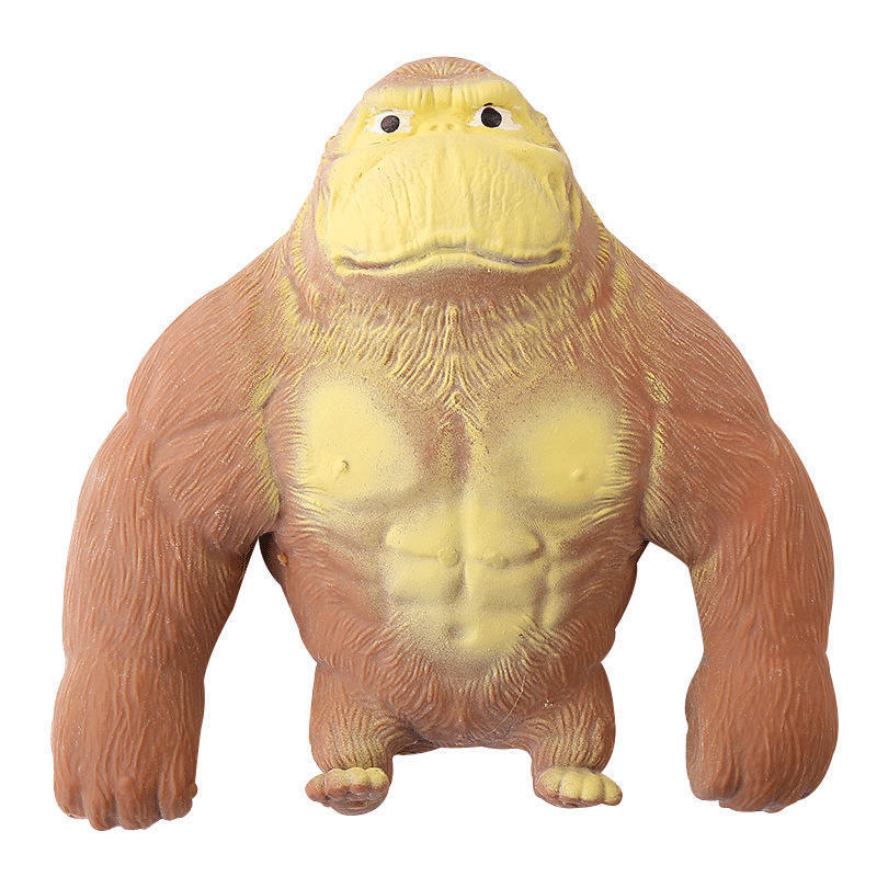 New Design TPR Decompression Animal Toys Gorilla Stress Relief Squishy Monkey Toys for kids