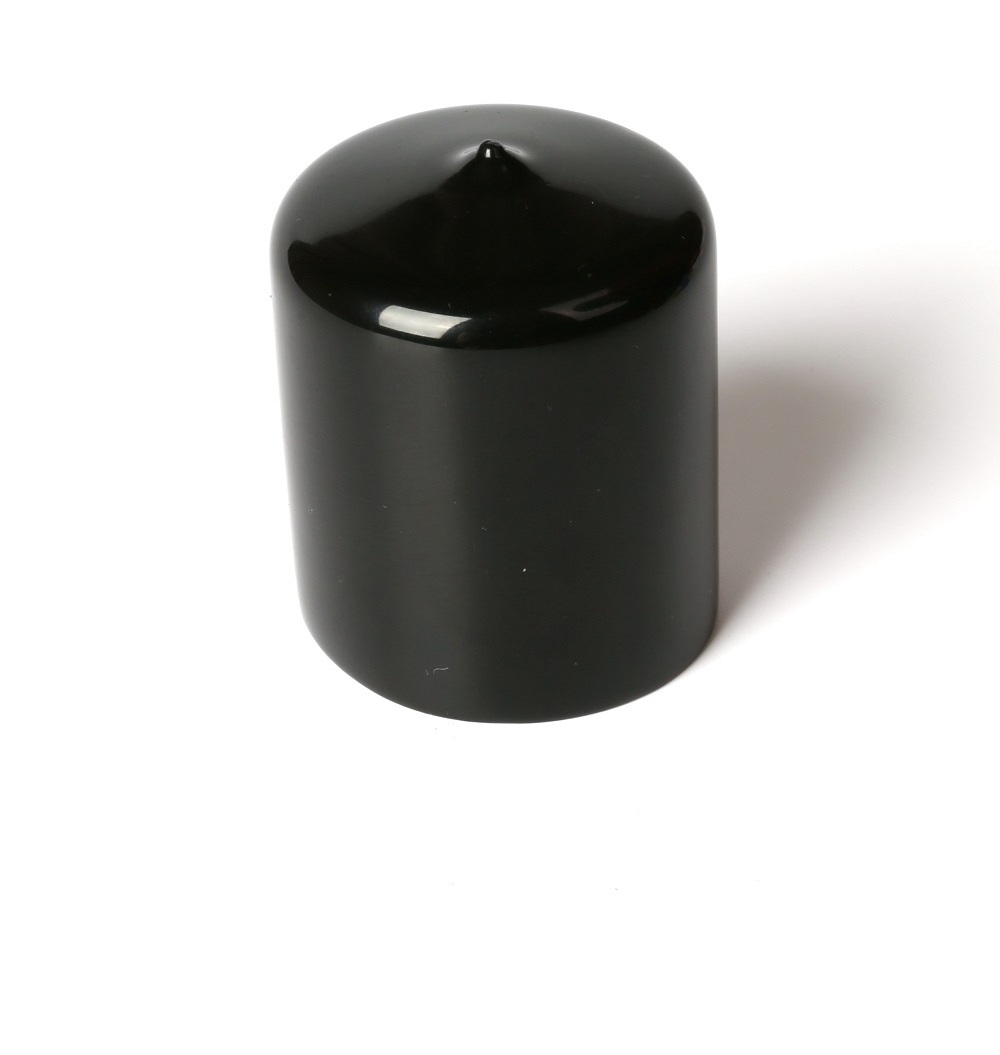 Color PVC soft thread dustproof thread protection insulated end cap rubber bolt protectors Vinyl Soft PVC Round End Cap