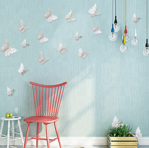 3d Effect Crystal Butterflies Wall Sticker Beautiful Butterfly for Kids Room Wall Decals