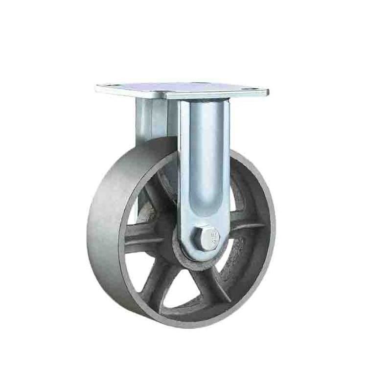 All iron casters wheels 4 5 6 8 inch oven castor cast iron caster wheel heavy duty cast iron caster