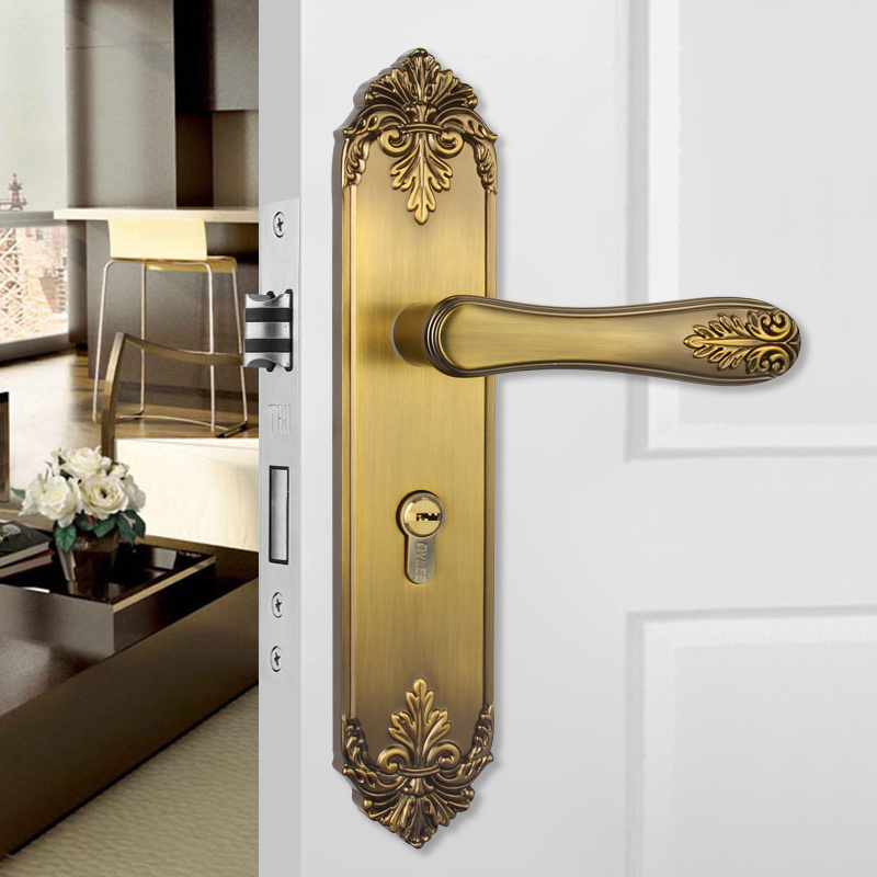 House Main Complete Safety Wooden Toilet Bathroom Main Union Security Hotel Sliding Mortise Door Locks For Wooden Doors