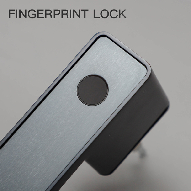 Fingerprint Lock Front Door, Key Fingerprint Recognition Fingerprint Keyless Deadbolt Smart Door Lock