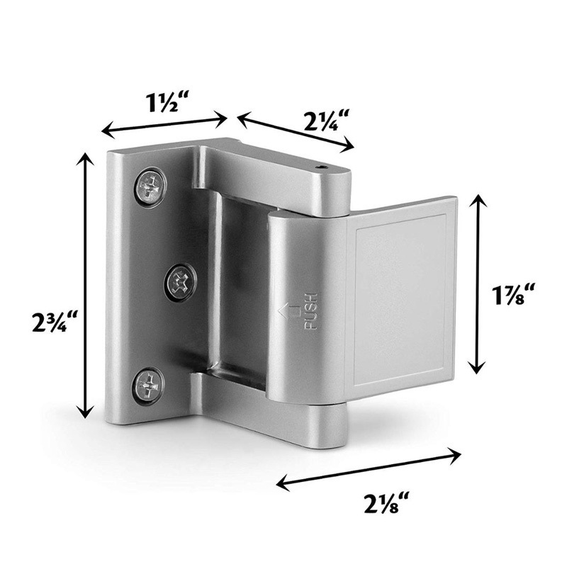 Door Reinforcement Lock Security Door,Guard Latch Home Privacy Door Latch Security Lock,Door Latch Security Lock