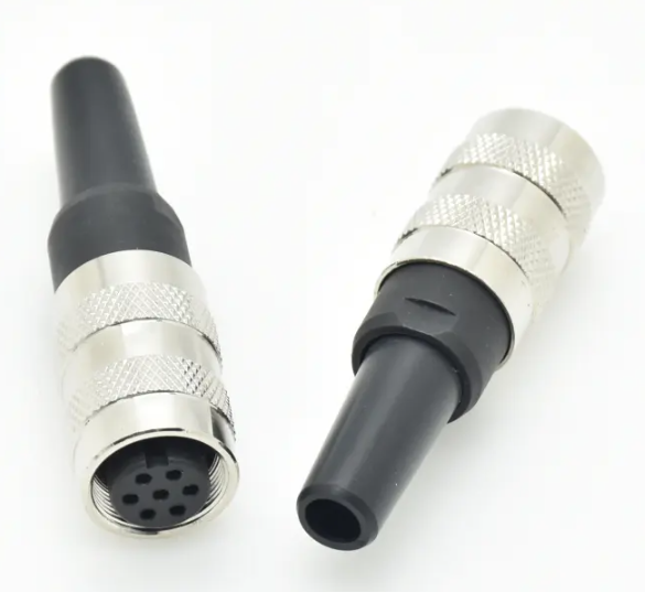 M16 J09 Connector Amphenol Circular 7 Pin Cable Power Connector