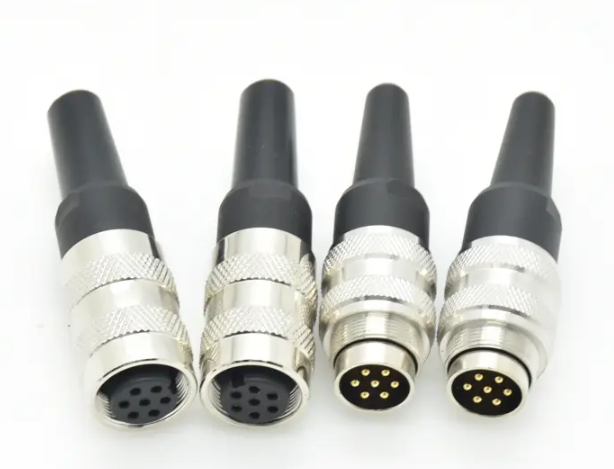 M16 J09 Connector Amphenol Circular 7 Pin Cable Power Connector