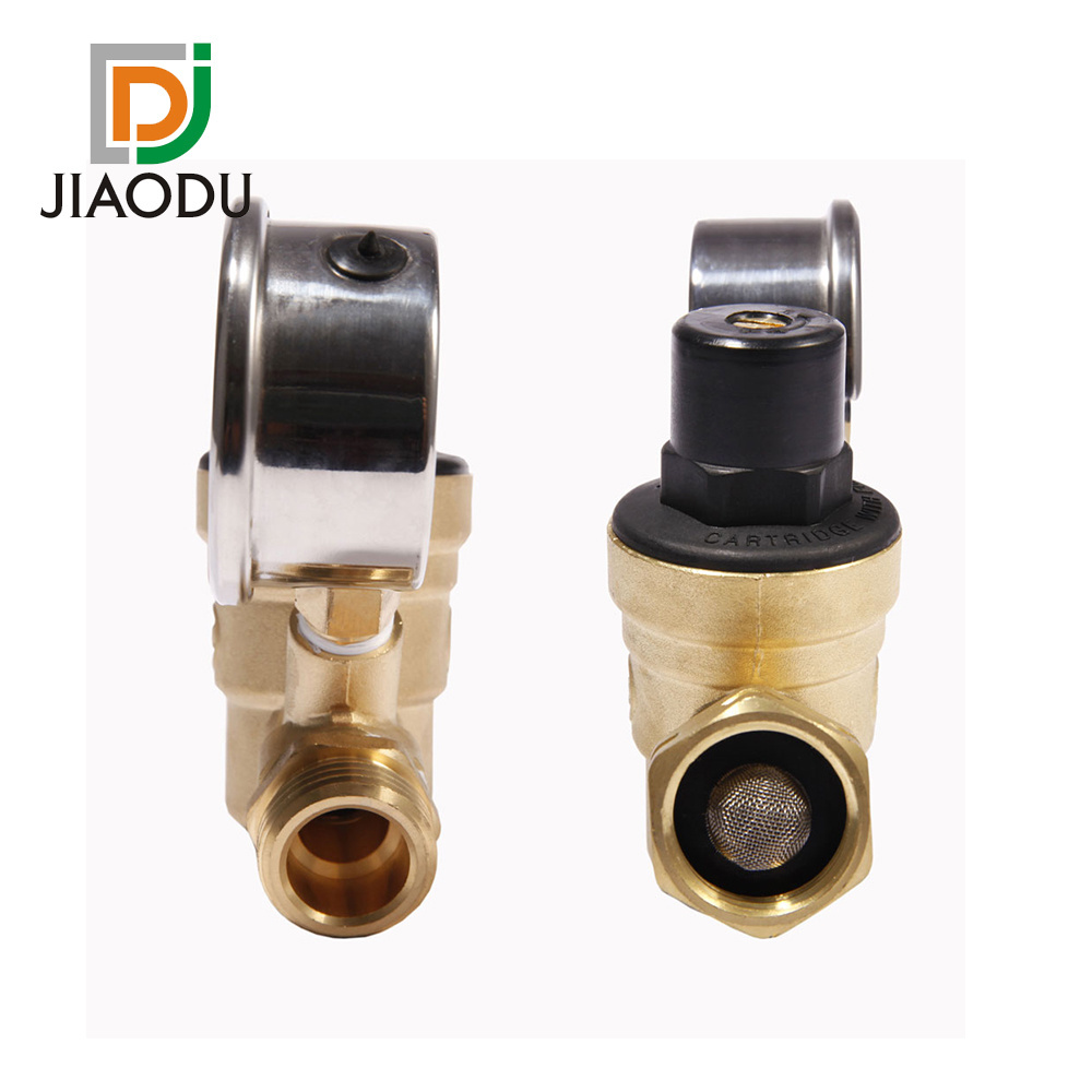 Lead free Water Reducer for RV Adjustable Brass Water Pressure Regulator Valve