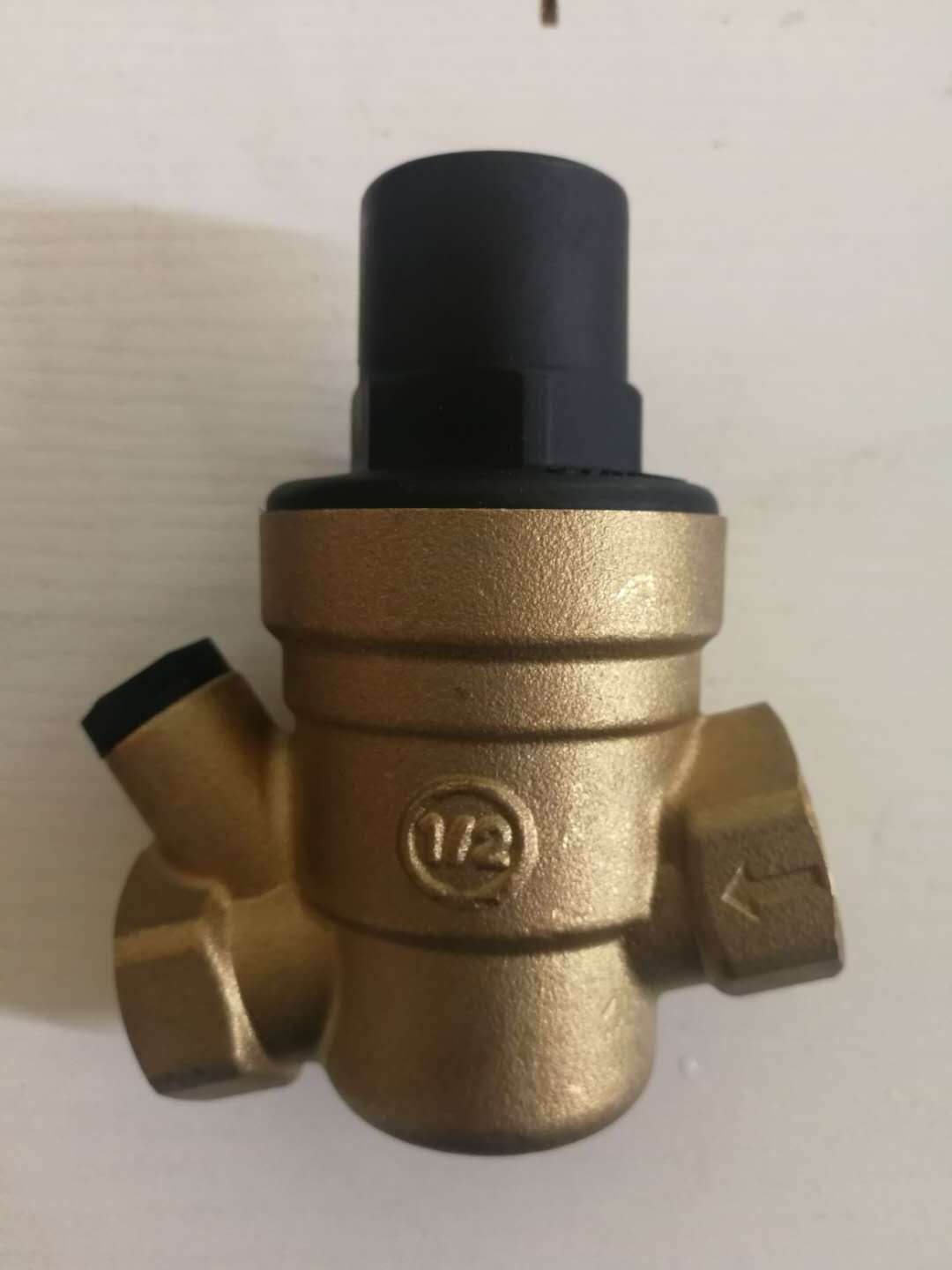 Lead-Free CW719R Brass 1/2 RV  Water pressure regulator  Pressure Reducing Control Valves with gauge