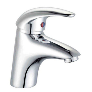 Chrome Plated Polished Single Handle Basin Sink Mixers Faucet