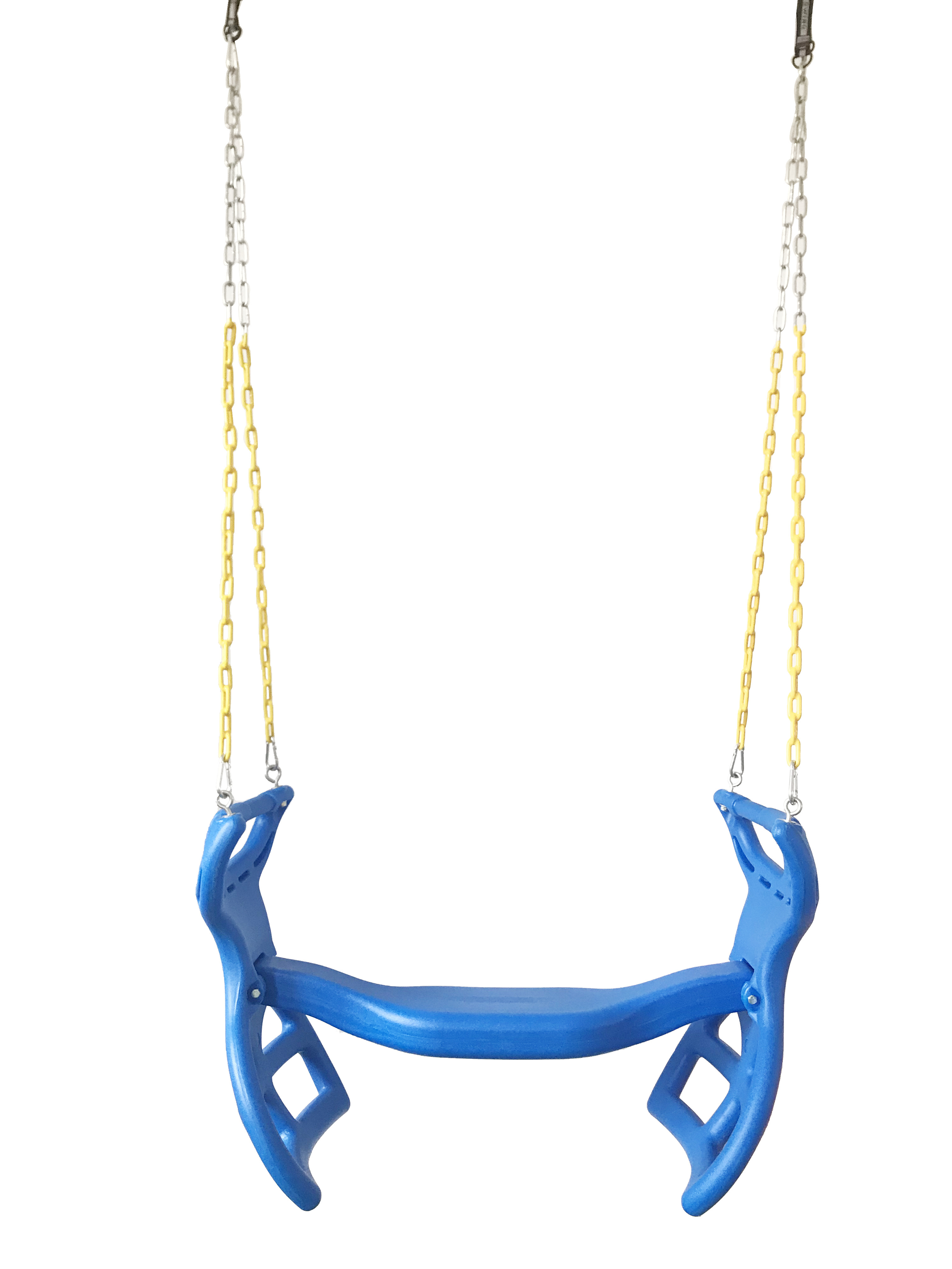 The dual ride glider swing Creative Playthings Kids Swing Back-To-Back Glider Accessory with Chain