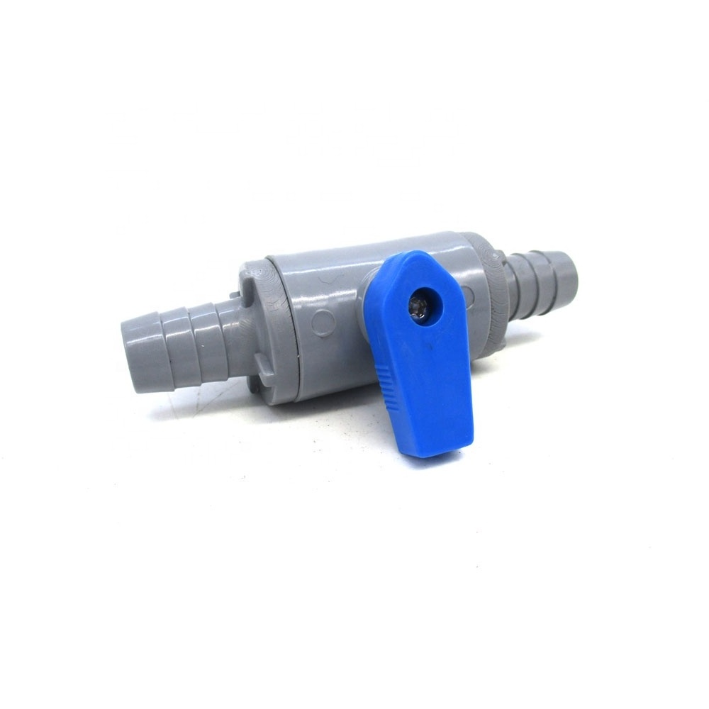 Plastic Ball Valve GAS Faucet Valve 3/8 Barb Standard Normal Temperature Manual General Custom Made