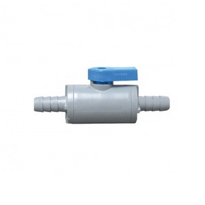 Flow Control Ball Valve 1/4 Hose Barbed Plastic GAS Kitchen Gas Shut-off Valves Normal Temperature Manual General for Beer Brew