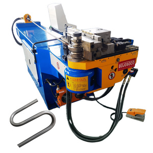 DW50NC Semi Automatic Hydraulic Pipe Bending Machine Copper Tube Bending Machine Steel rod pipe bender