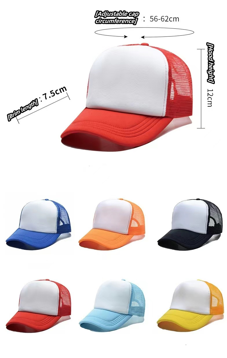 Hiking Fishing Breathable Outdoor Baseball Sunscreen Sunshade Truck Hat With Customized Logo