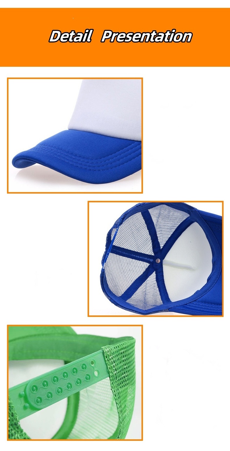 Hiking Fishing Breathable Outdoor Baseball Sunscreen Sunshade Truck Hat With Customized Logo