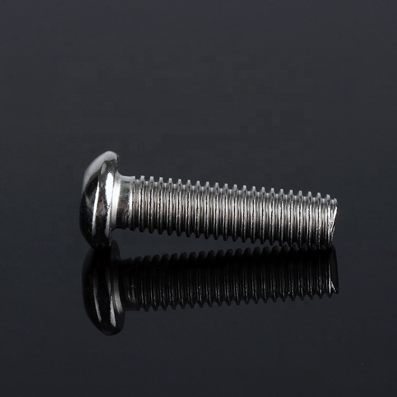 High Tensile Hardware Metal Bolt Fasteners Big Flat Mushroom Head Bolt Umbrella Screws Hex Socket Round Button Head Screw