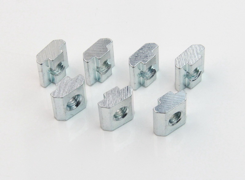 European Standard Fasteners Cage Screw Weld Self Locking Nut 18-8-M8 Carbon Steel Sliding Square Nut