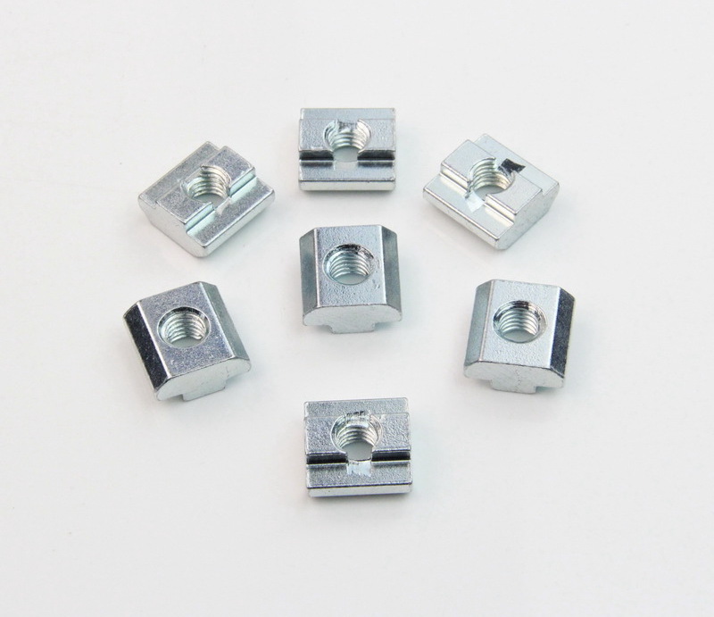 European Standard Fasteners Cage Screw Weld Self Locking Nut 18-8-M8 Carbon Steel Sliding Square Nut