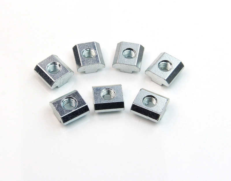 European Standard Fasteners Cage Screw Weld Self Locking Nut 18-8-M8 Carbon Steel Sliding Square Nut