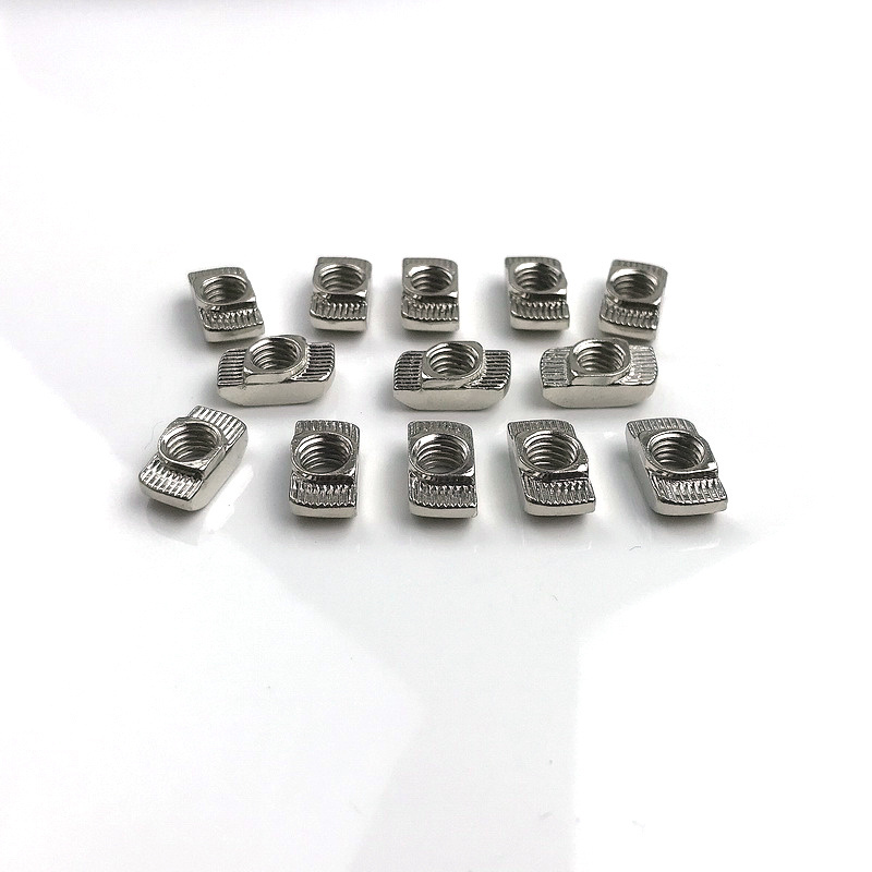 45-m8 galvanized Carbon Steel Locking Lug Hammer Fastener Nut Fixing Axle Wheel Lock Fasteners Cage Weld Insert Bolt T Nut