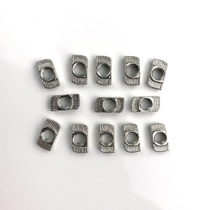 45-m8 galvanized Carbon Steel Locking Lug Hammer Fastener Nut Fixing Axle Wheel Lock Fasteners Cage Weld Insert Bolt T Nut