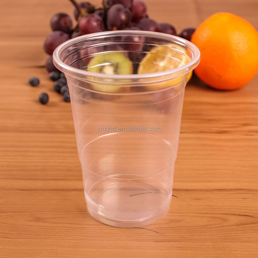 Energy Drink Cup Disposable Plastic Cup 16oz Shaker Logo Cup