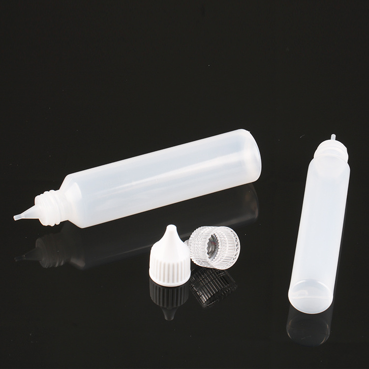 10ml 20ml 30ml 50ml 60ml unique white nail remover liquid bottle small color gel glue bottle on sale