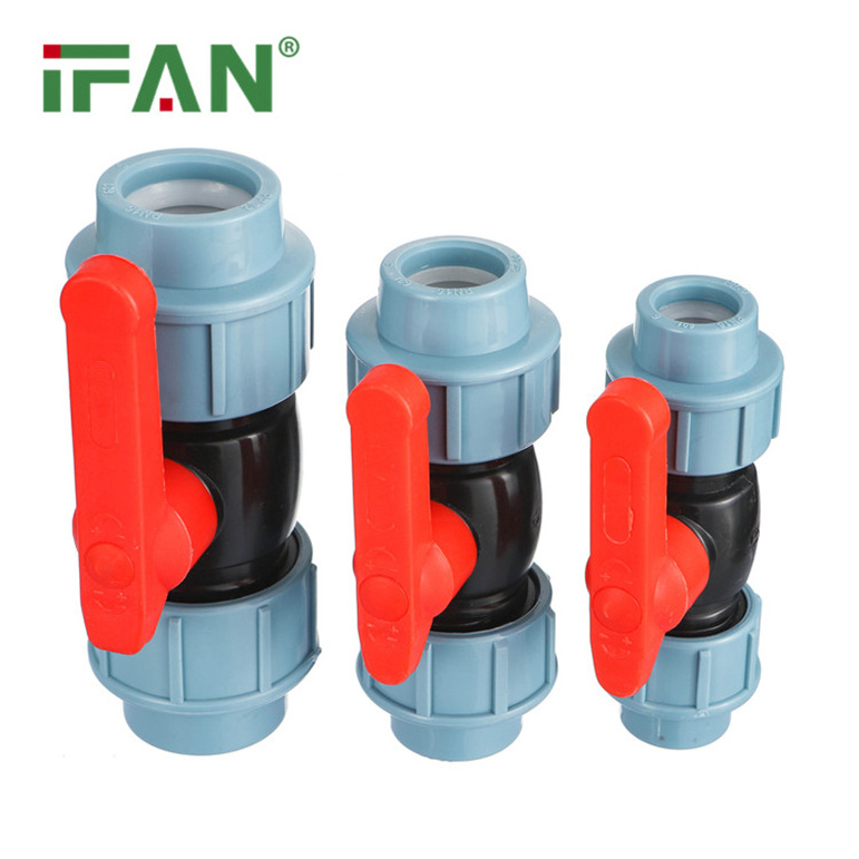 IFAN Wholesale HDPE Water Pipe Fittings Female Valve HDPE Pipes Fittings