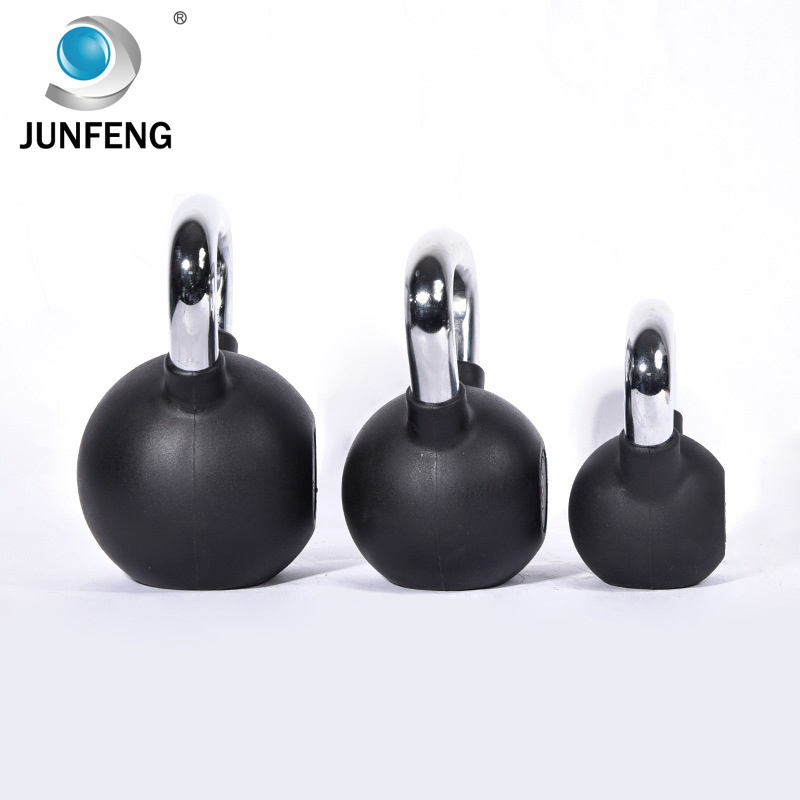 HOT plastic free weights cast iron kettlebell