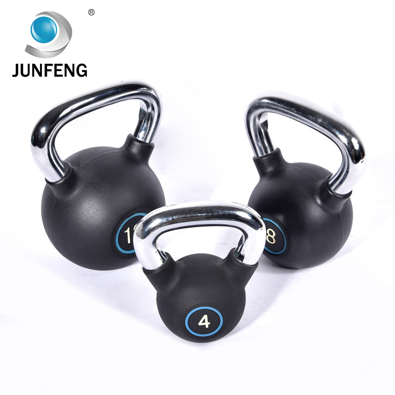 HOT plastic free weights cast iron kettlebell