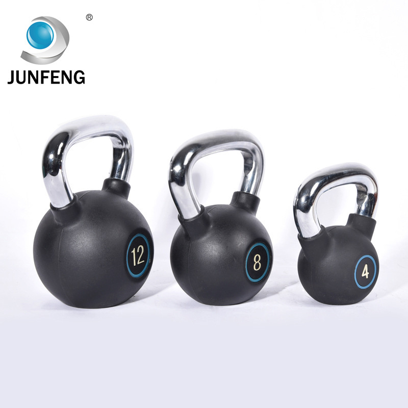 HOT plastic free weights cast iron kettlebell