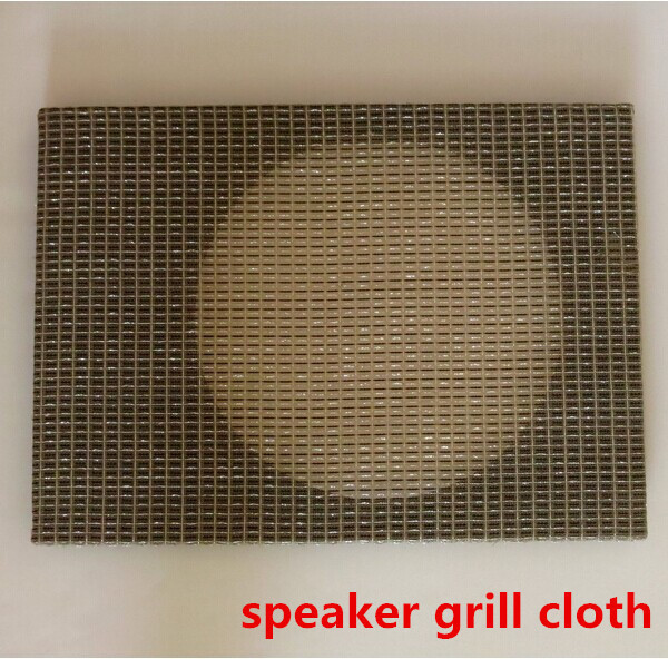 speaker baffle board with grill cloth installed metal material guitar amplifier speaker grill cloth