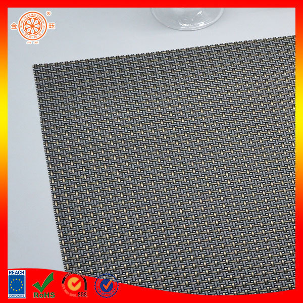 Decorative woven mesh vinyl coated woven polyester mesh fabric PVC woven mesh fabric