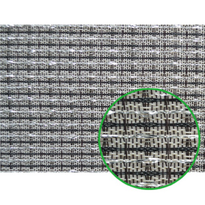 metal wire plastic material speaker grill cloth in white small microphone covering cloth