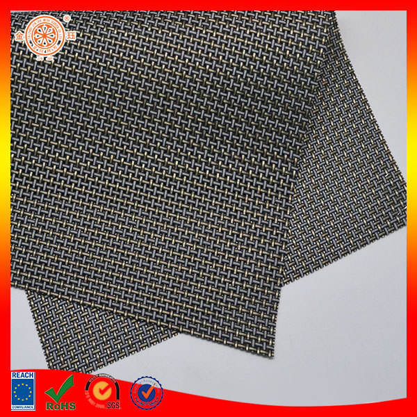 Decorative woven mesh vinyl coated woven polyester mesh fabric PVC woven mesh fabric