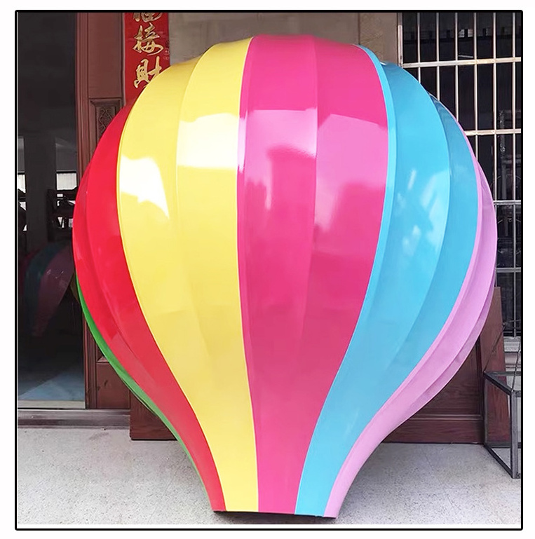 Custom 1 Piece MOQ  Commercial Decoration Hot Air Balloon Model Prop For Party Wedding Decoration