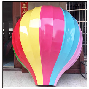 Custom 1 Piece MOQ  Commercial Decoration Hot Air Balloon Model Prop For Party Wedding Decoration