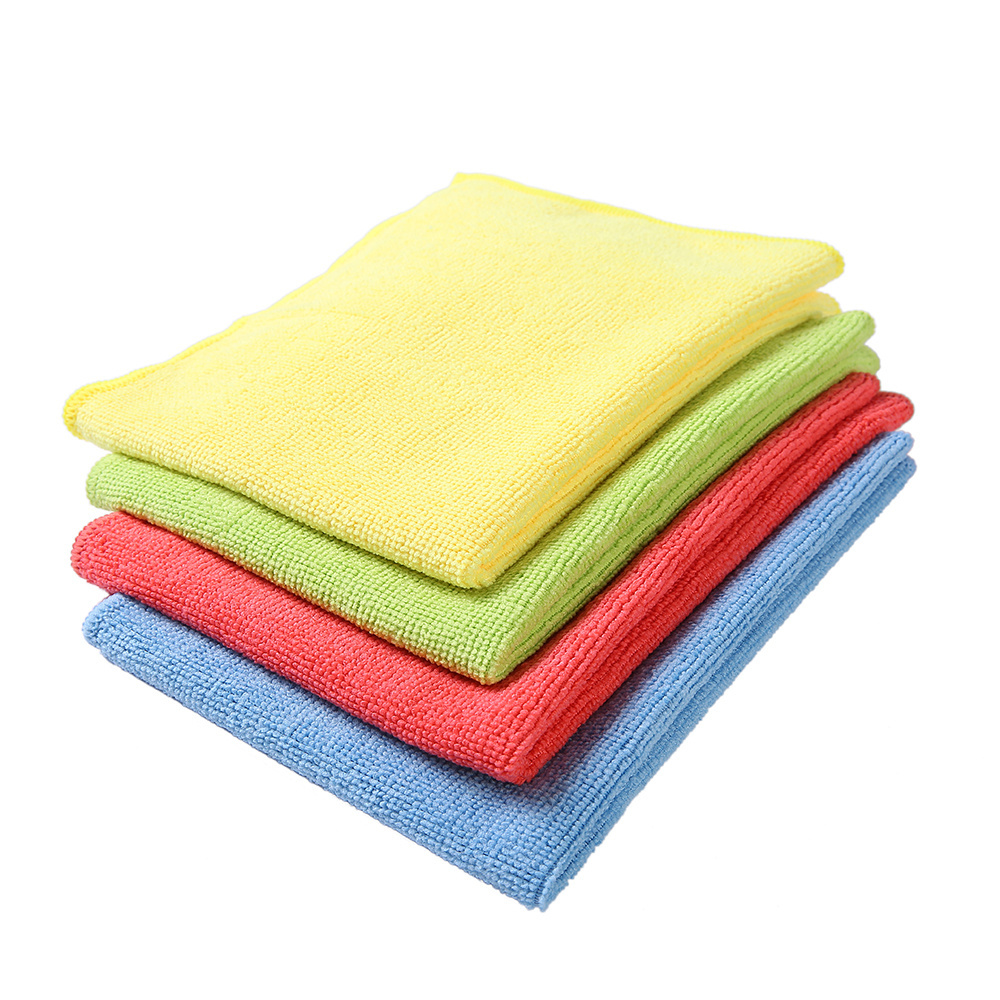 Pack of 4 High Quality Coloured Micro Fibre Cloth glasses lens cleaning cloth