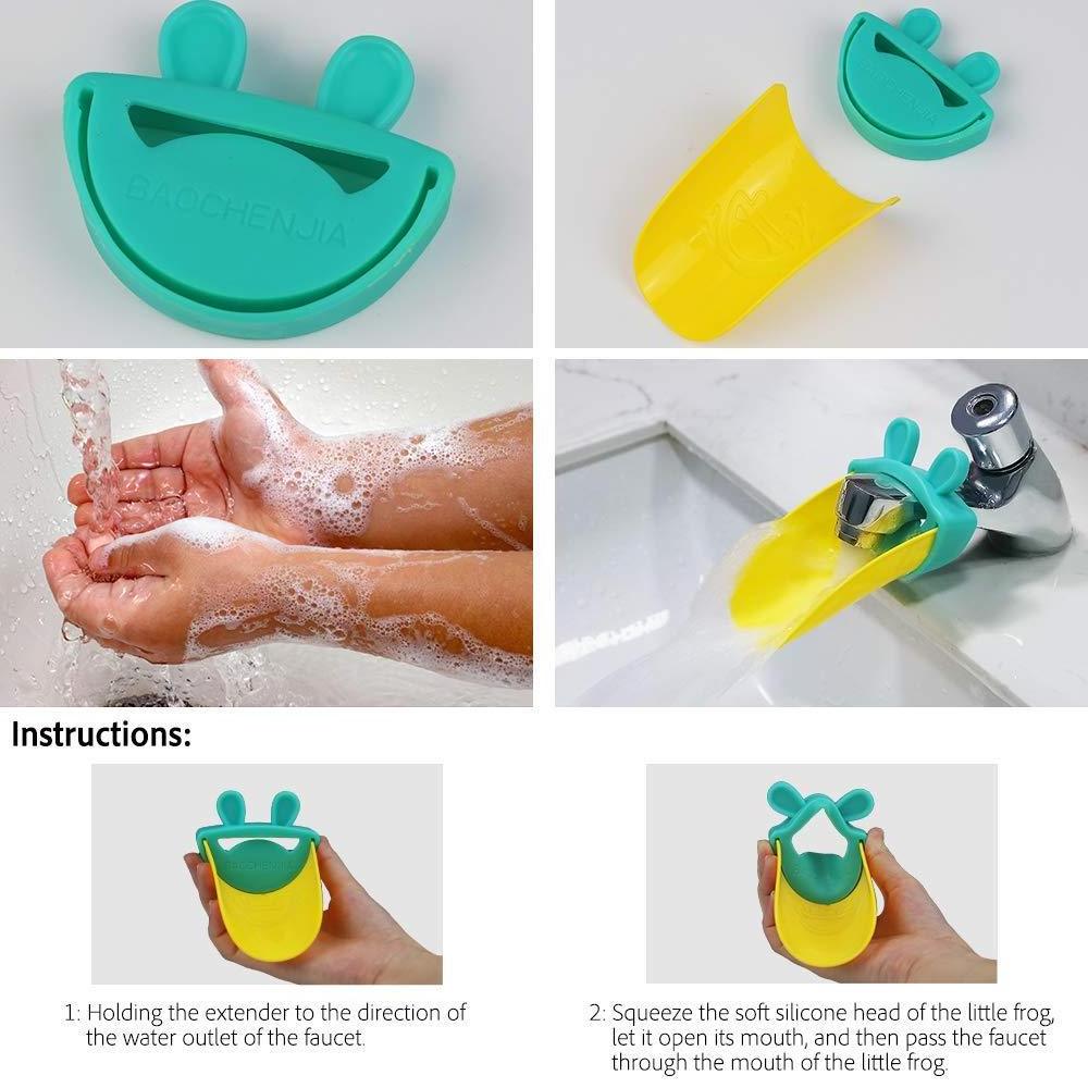 Faucet Extender Bath Spout Cover for Kids & Toddlers, Sink Handle Extender