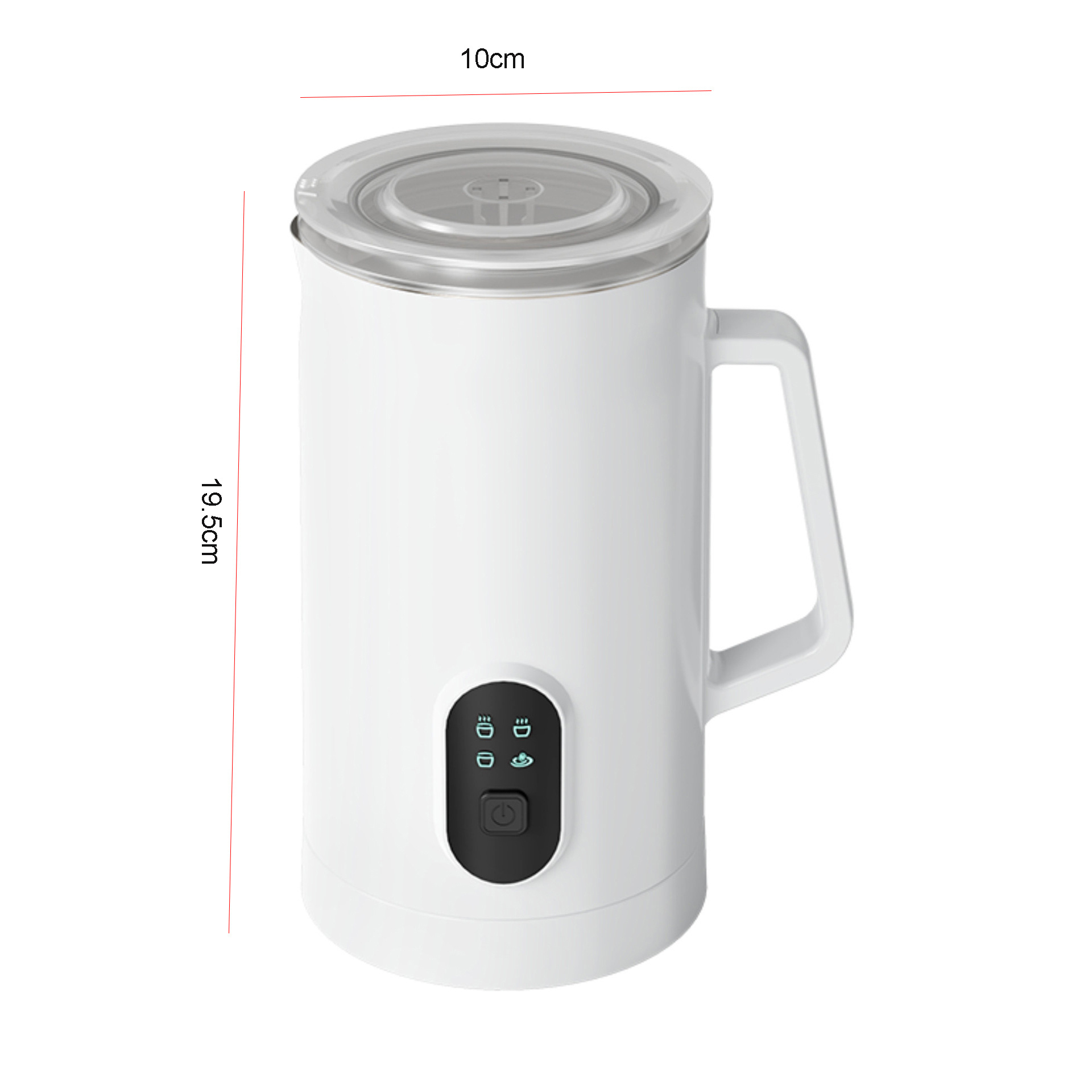 Multifunctional Large Capacity Household Milk Heater Automatic Coffee Maker Electric Milk Frother