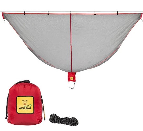 Wise Owl Outfitters Hammock Bug Net - The SnugNet Mosquito Net for Hammocks - Premium Quality, Waterproof, Mesh Hammock Netting