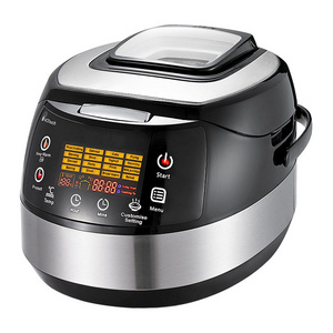 OEM Hotel 5L Stainless Steel 3D keep warm Cooking time and temperature adjusted by yourself Slow cooker Rice Cooker