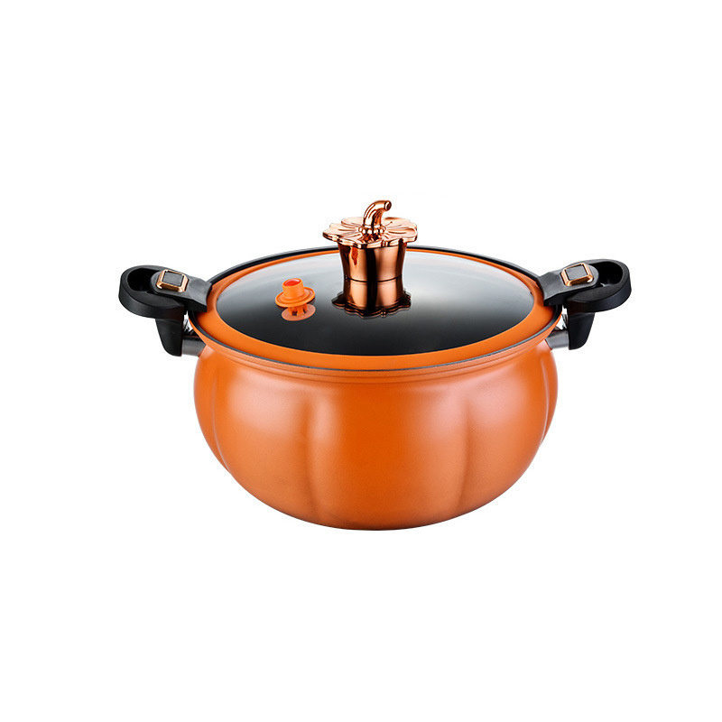 New Style 8L Large Capacity Soup Pot Medical Stone Coating non-stick pot pumpkin soup pot Micro Pressure Cooker