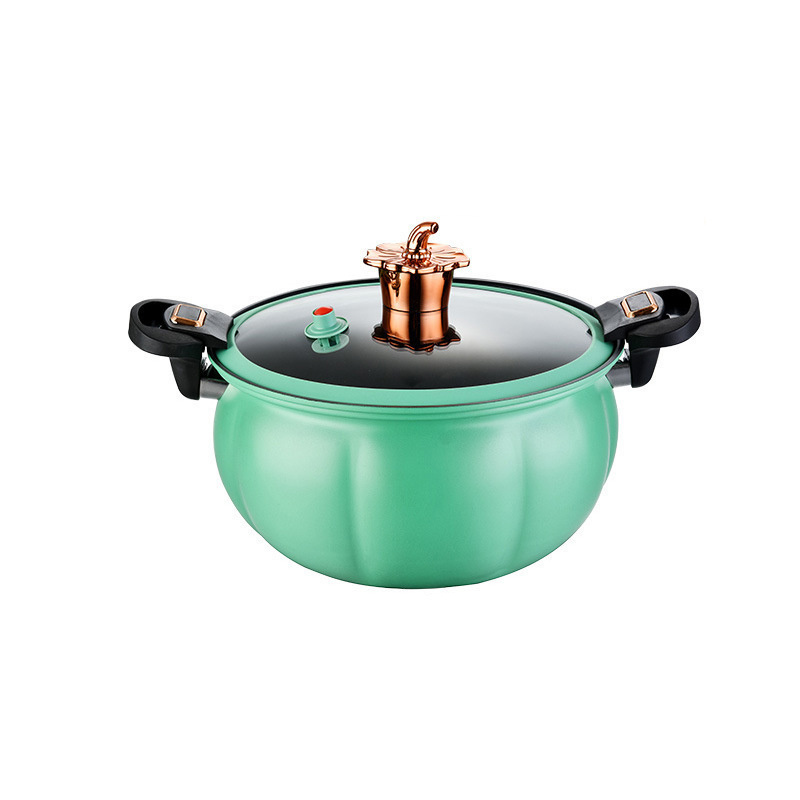 New Style 8L Large Capacity Soup Pot Medical Stone Coating non-stick pot pumpkin soup pot Micro Pressure Cooker