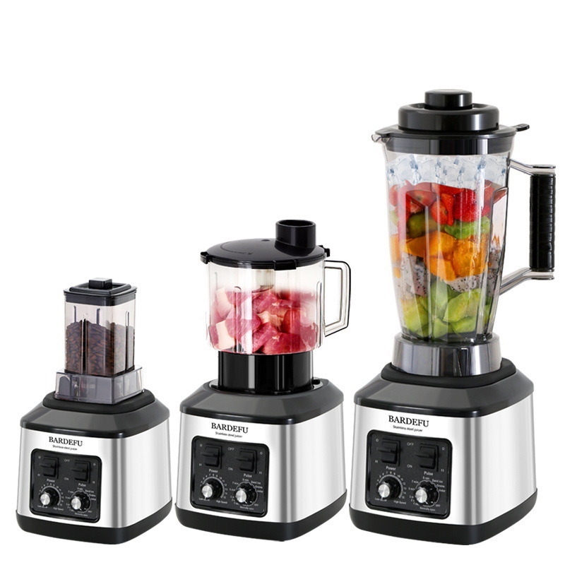 NEW BARDEFU 3L 9500w Stainless Steel 3 in 1 Blenders and Food Processor Combo for Kitchen