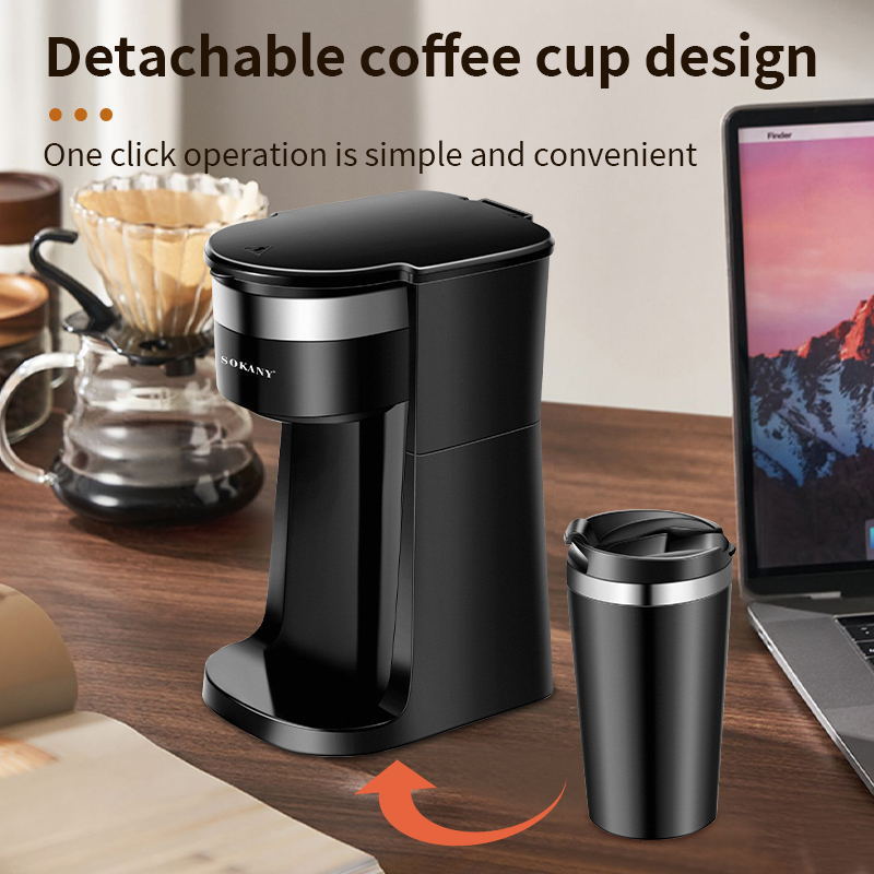 Espresso Machine Commercial Cafe Expresso Automatic Portable Single Cup Mini Capsule Italian Coffee Maker